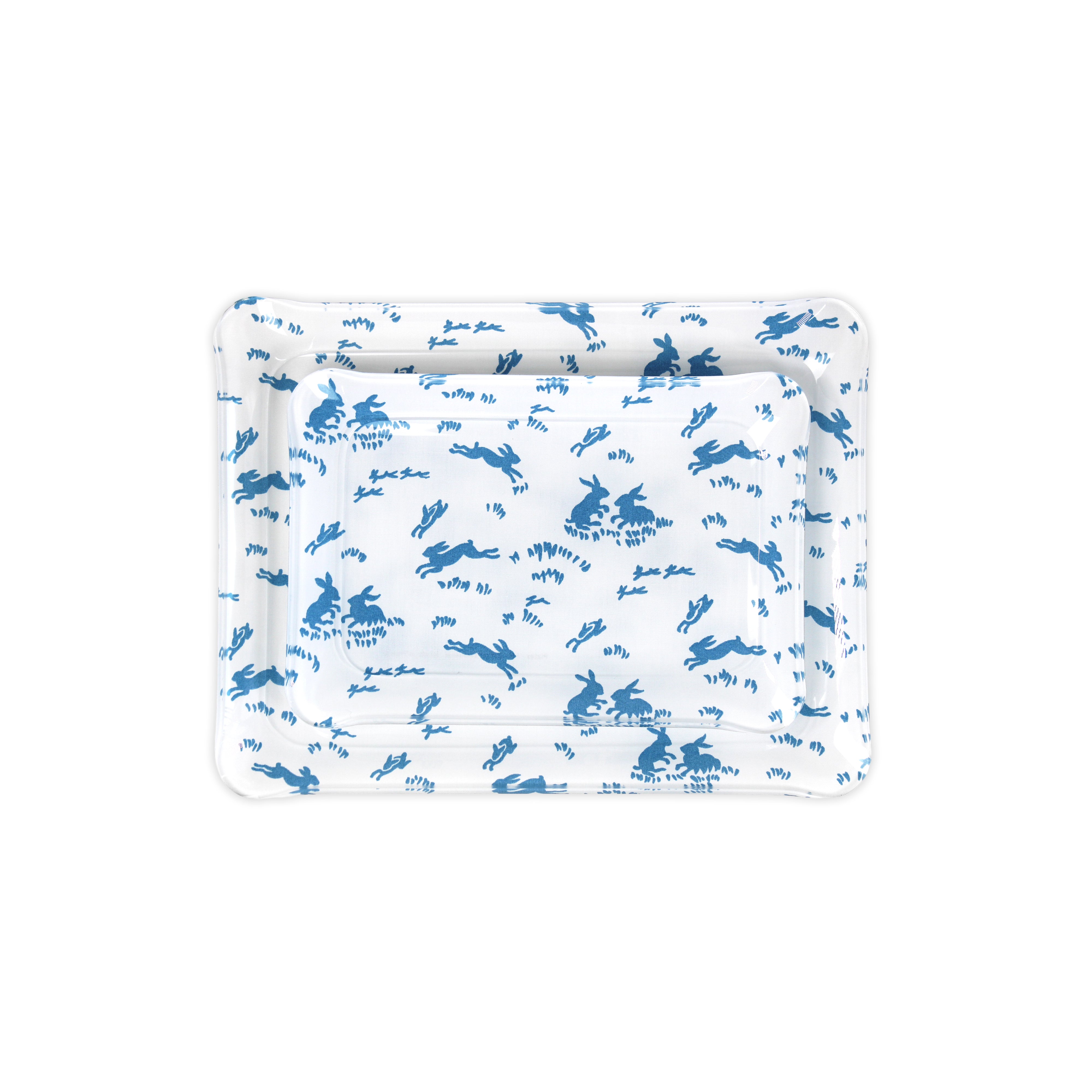 Lapins Blue Laminated Trays