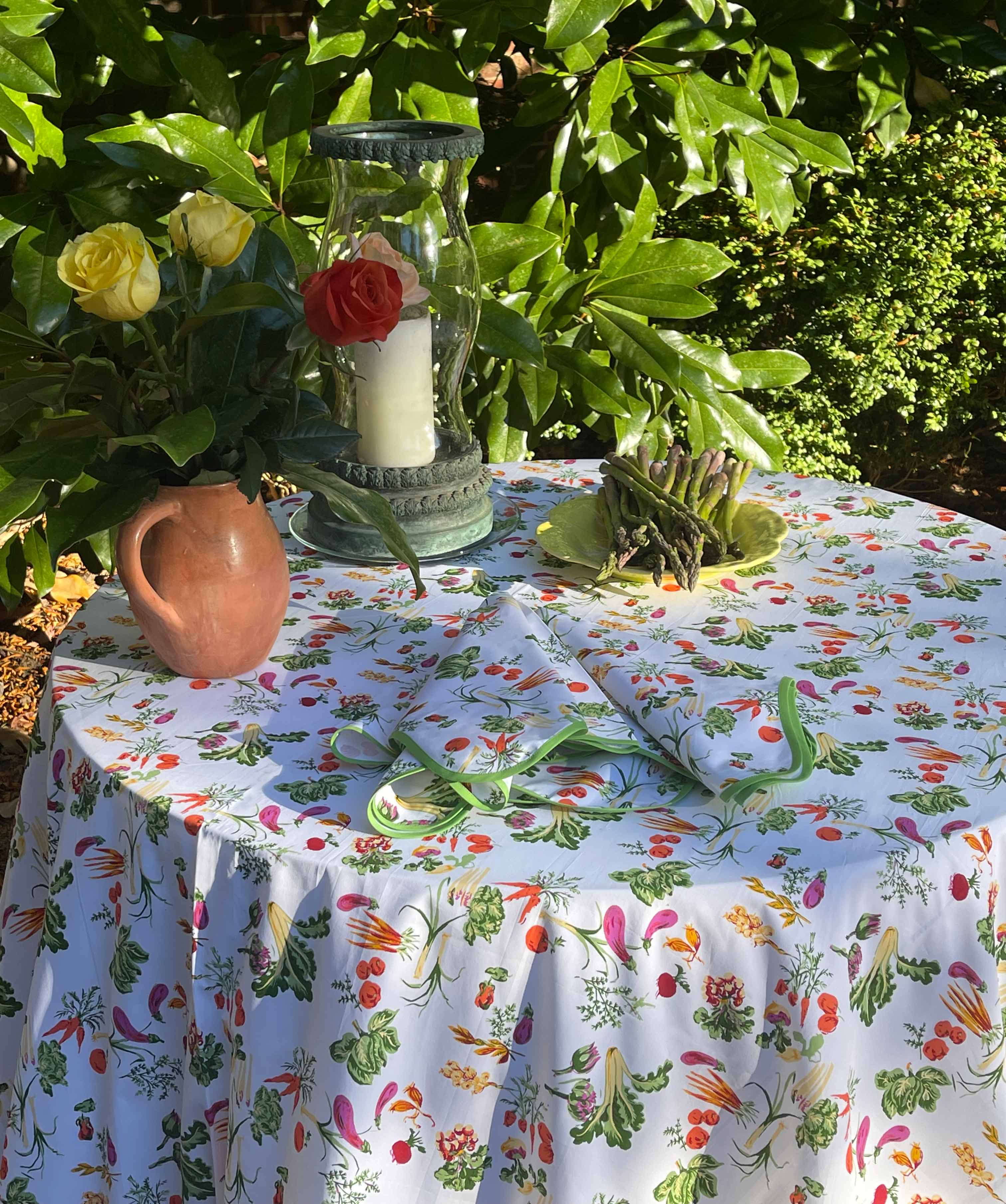 Légumes Printed Tablecloths