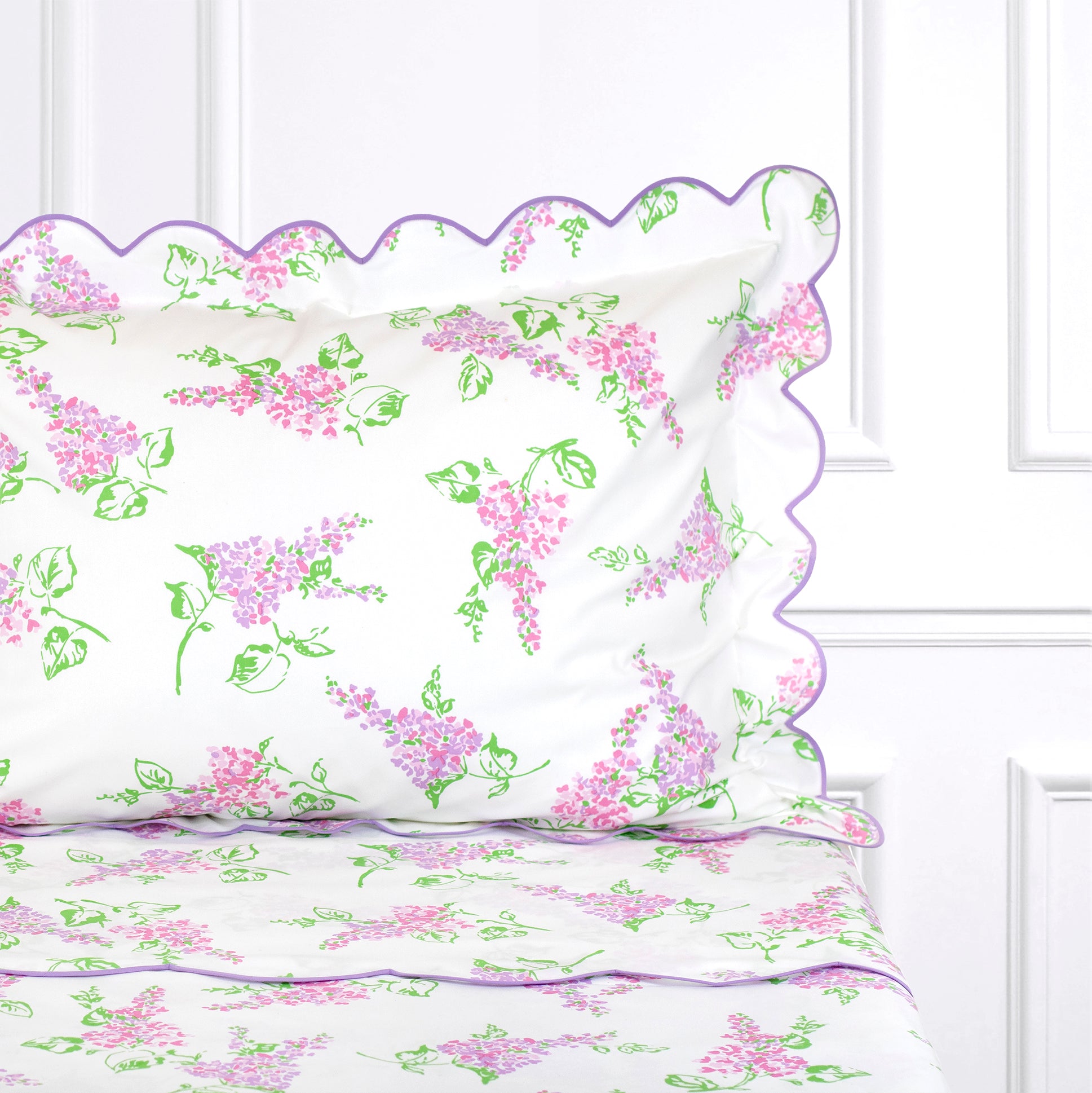 Lilas Pink/Lavender Bed Linens