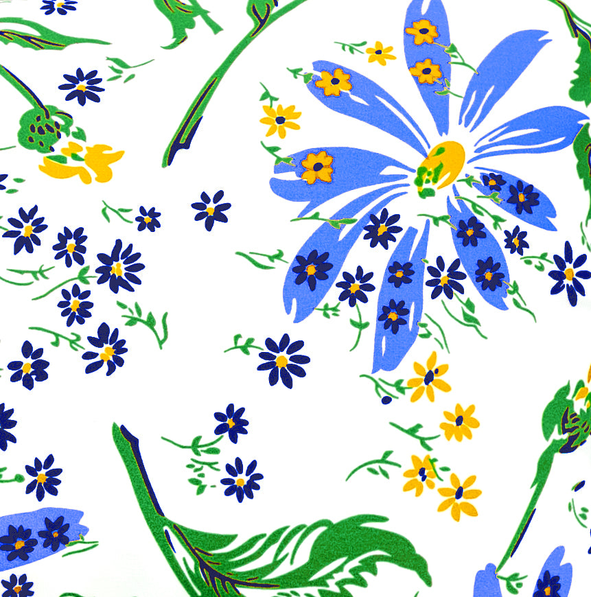 Marguerites Blue/Green Bed Linens
