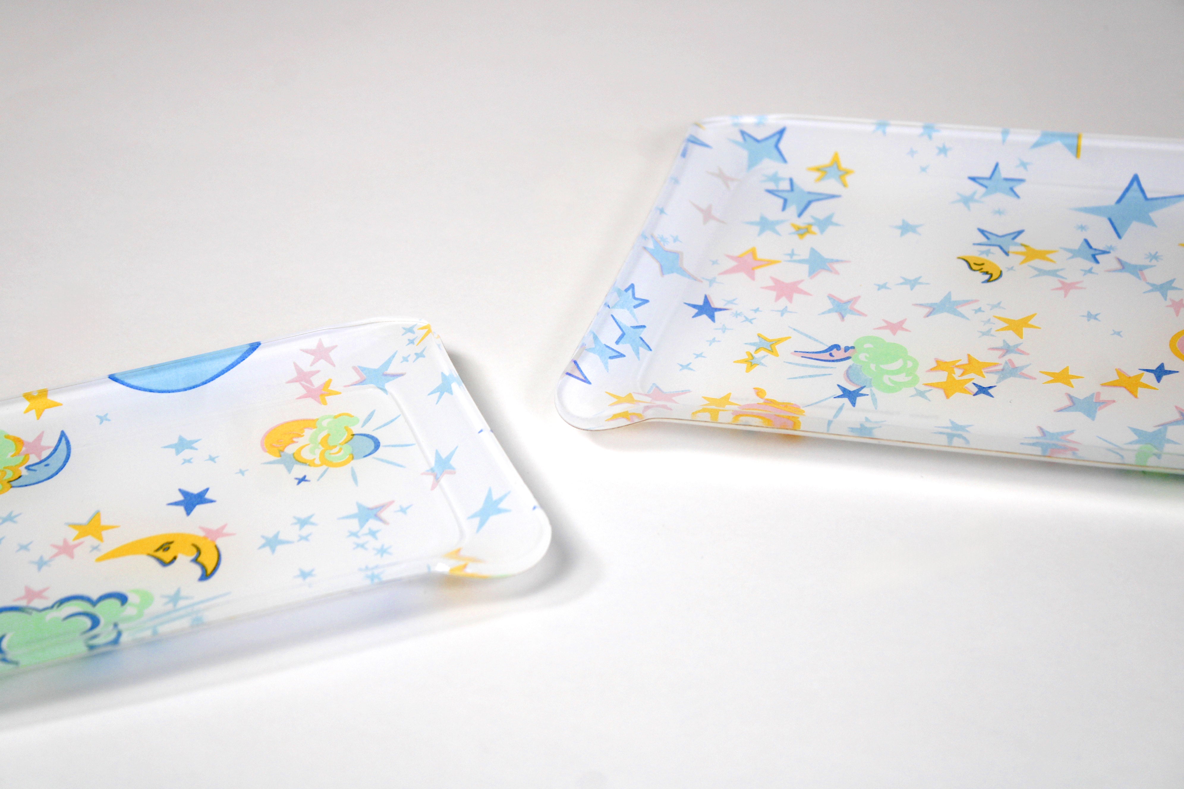 Moon & Stars Multi Laminated Trays