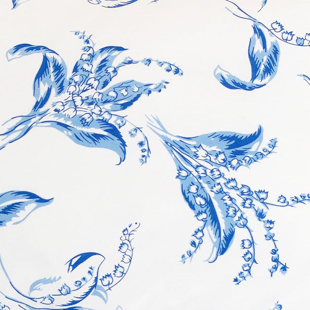 Muguet Blue Bed Linens