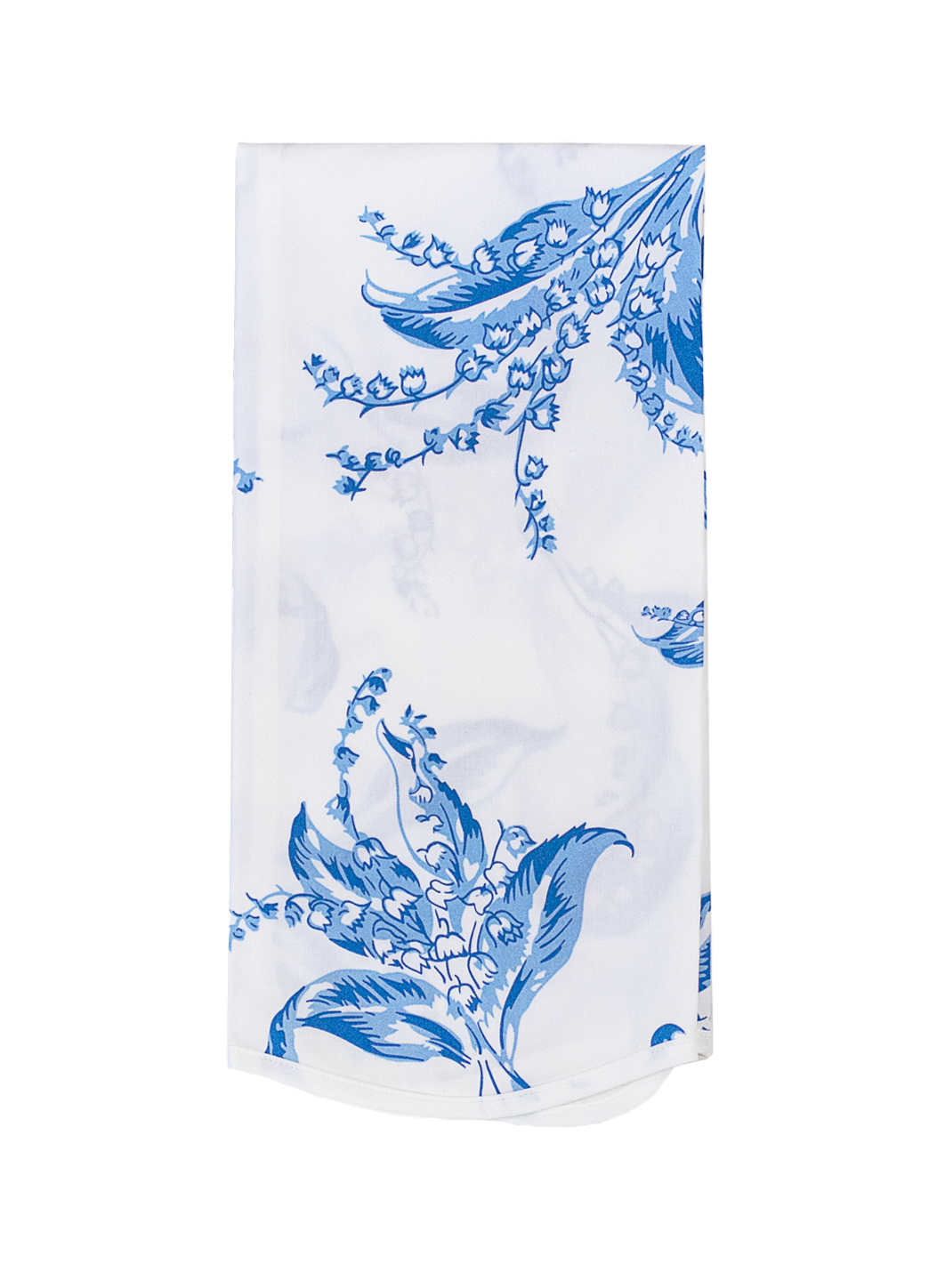 Muguet Blue Printed Guest Towels