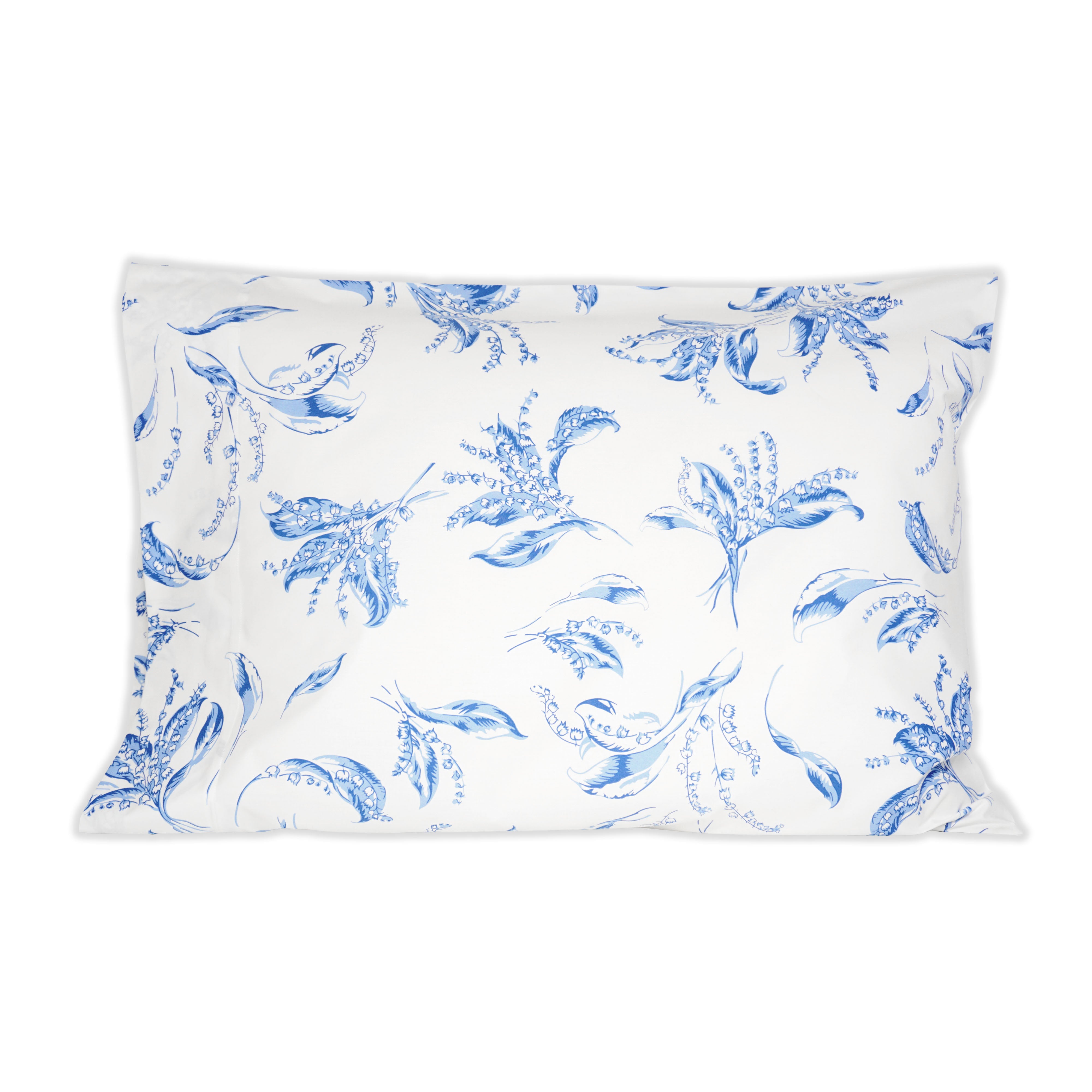 Muguet Blue Standard Pillowcases