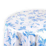 Muguet Blue Printed Tablecloths