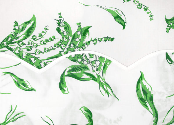 Muguet Green Bed Linens