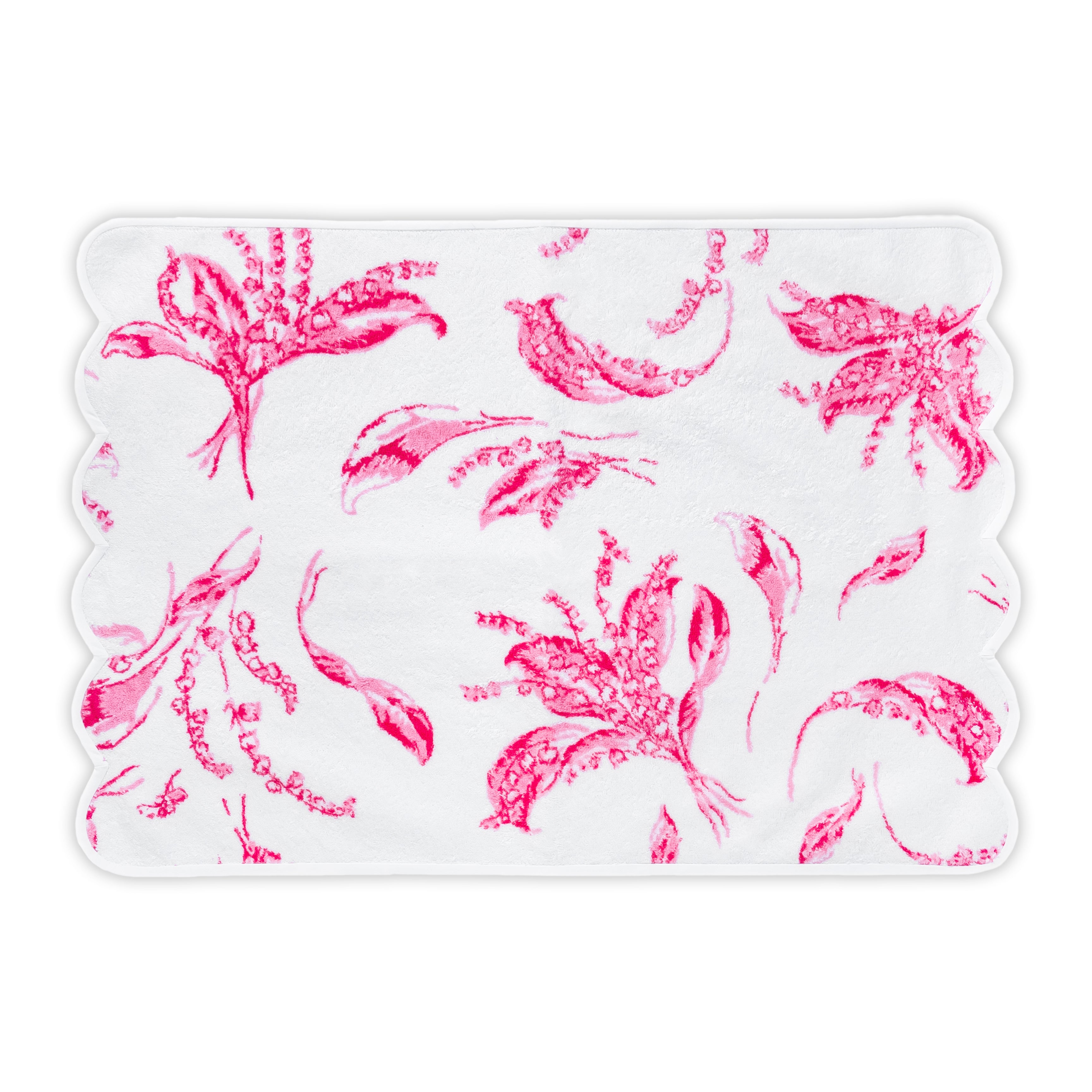 Muguet Pink Towels