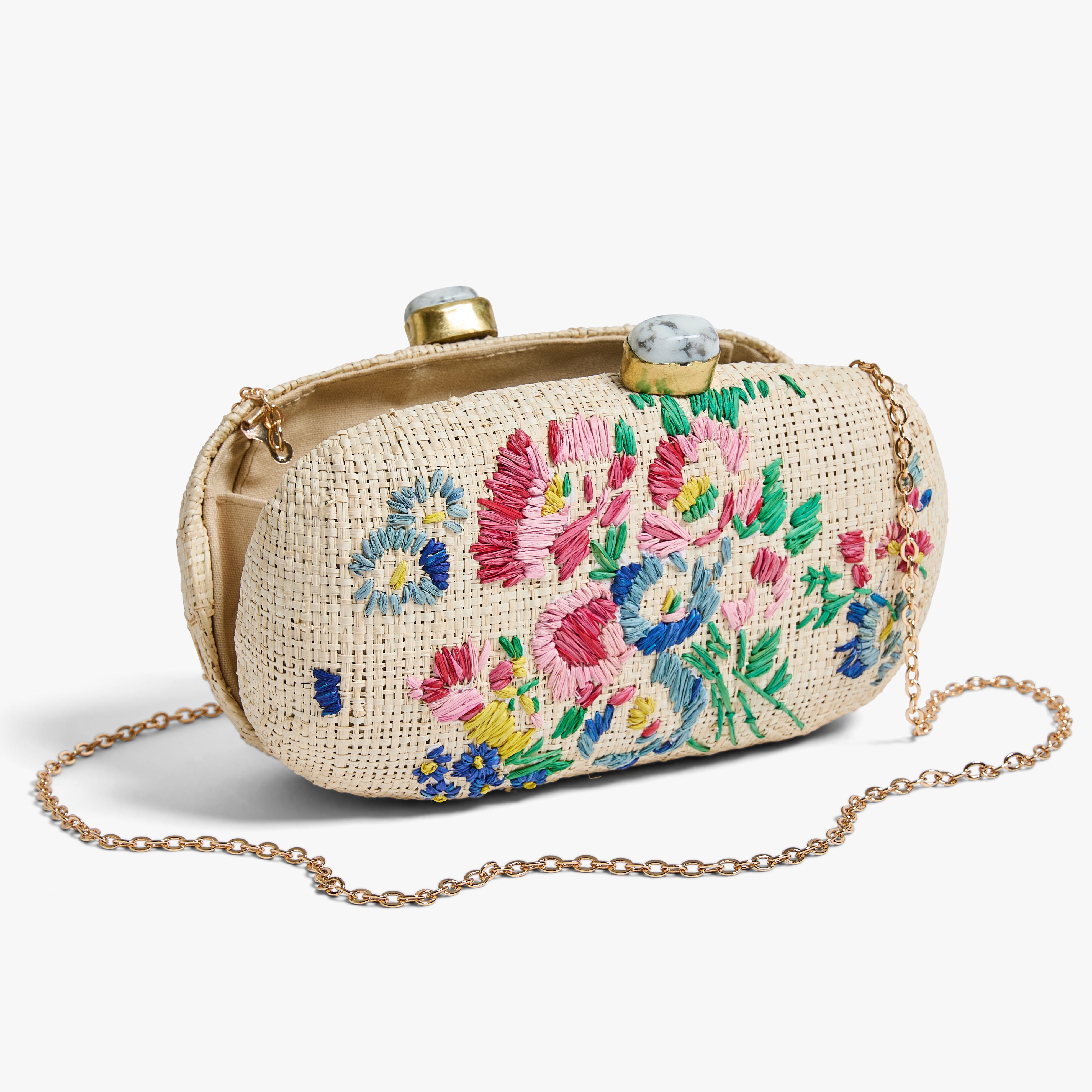 New York Mille Fleurs Multi Small Clutch