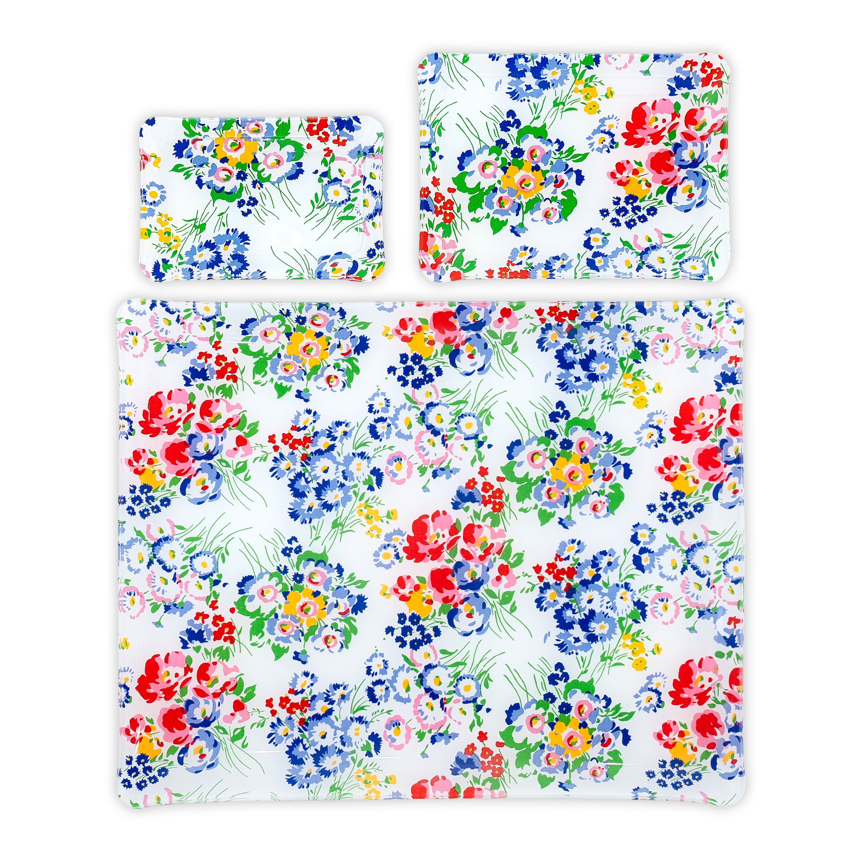 New York Mille Fleurs Multi Laminated Trays