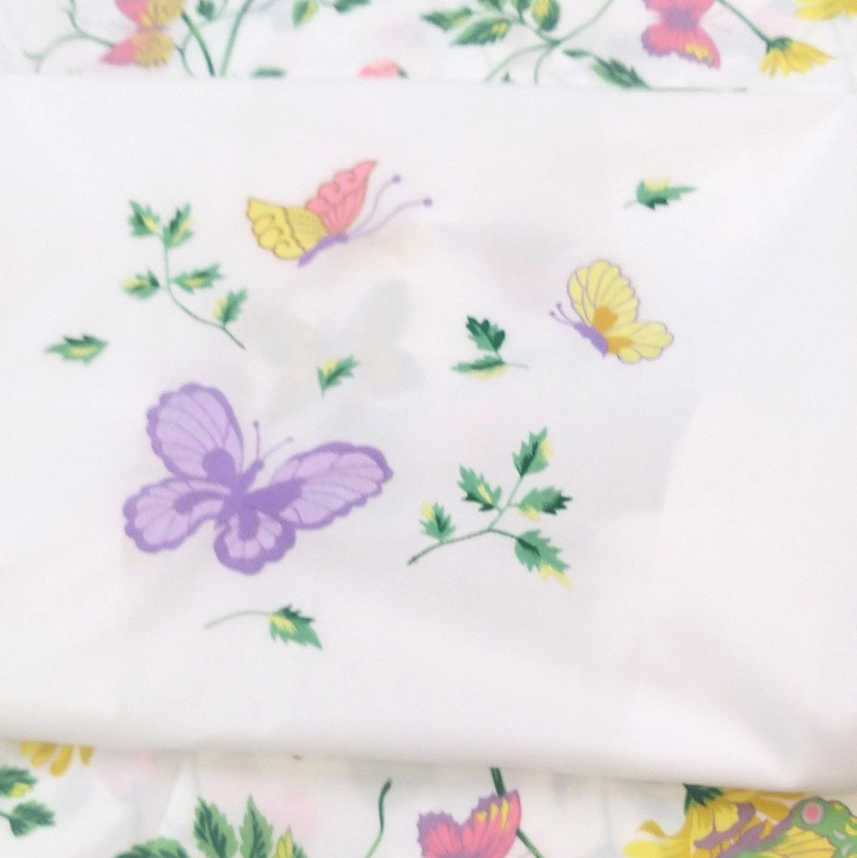 Fleurs et Papillons Emb. Bed Linens