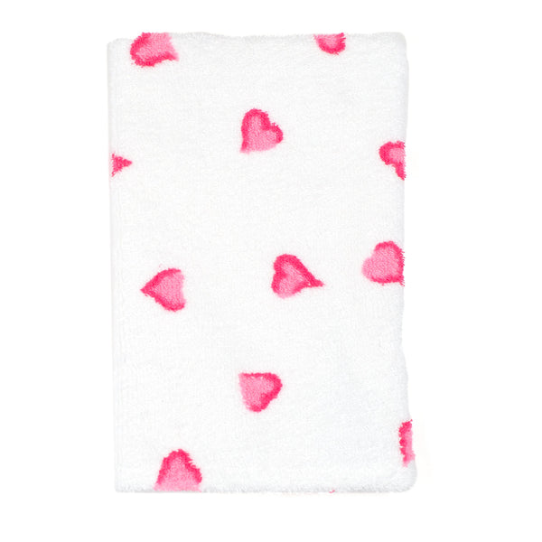 Coeurs 粉色毛巾