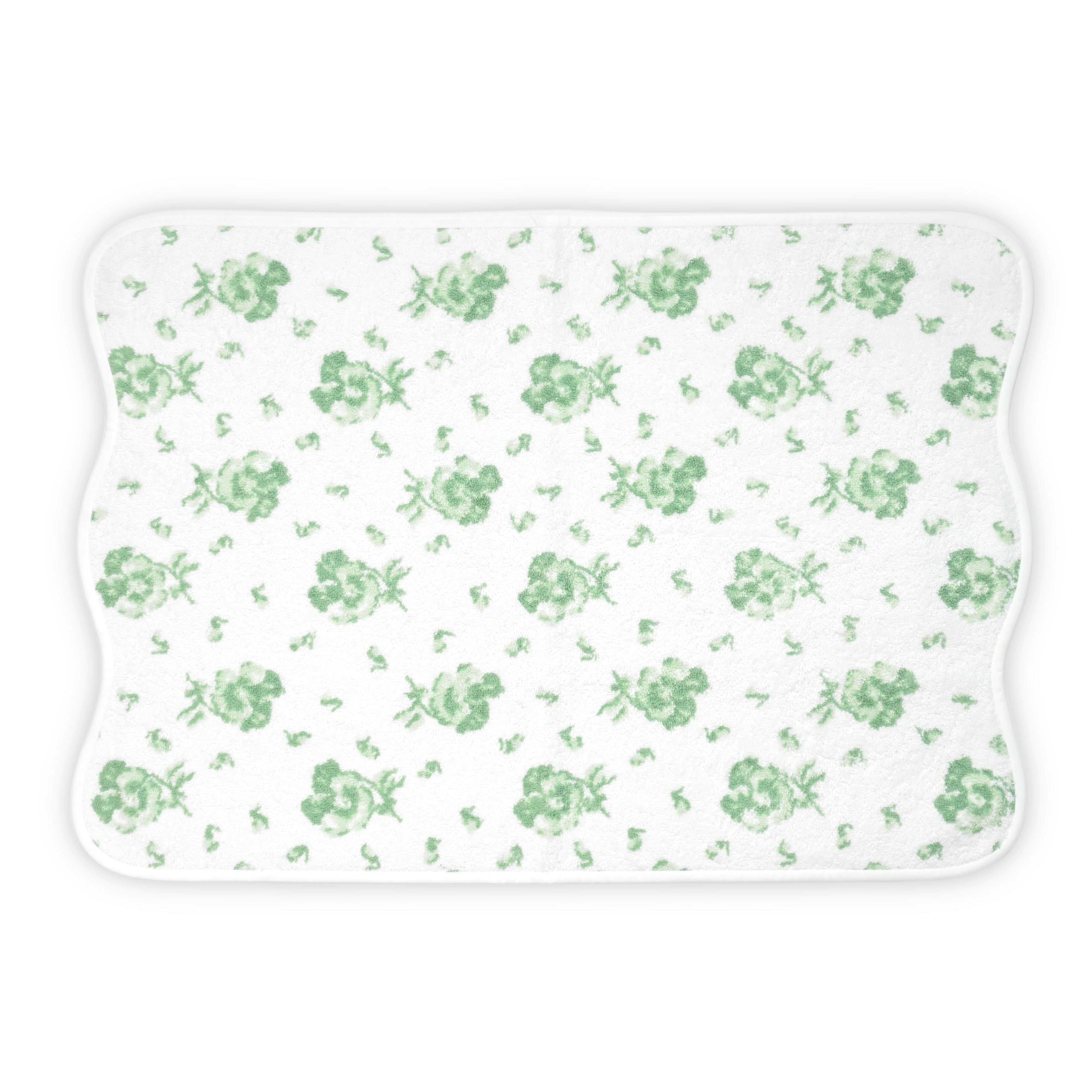 Pensées Soft Green Towels