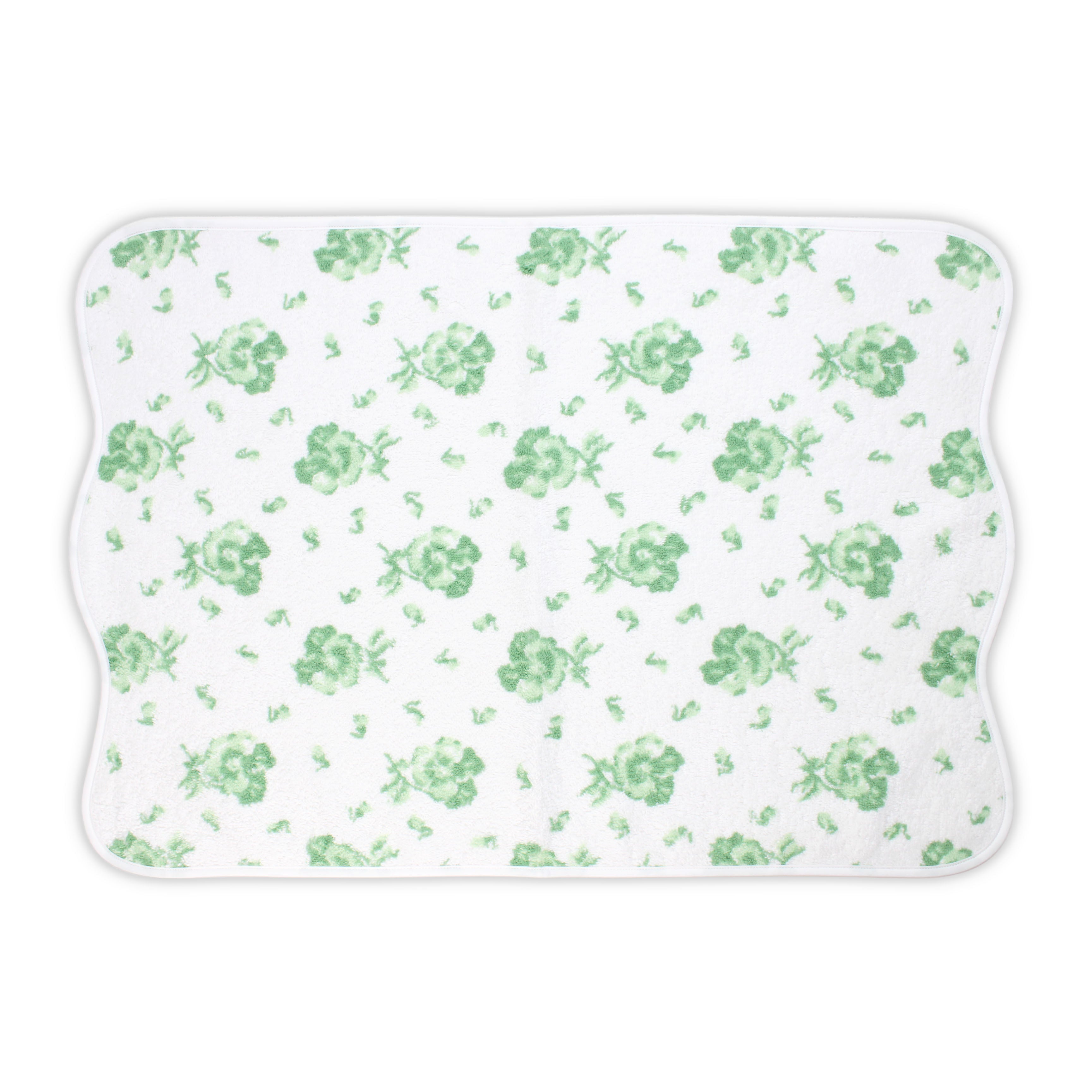 Pensées Soft Green Towels