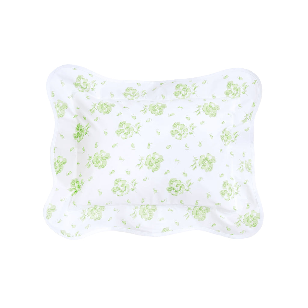 Pensées Soft Green Bed Linens