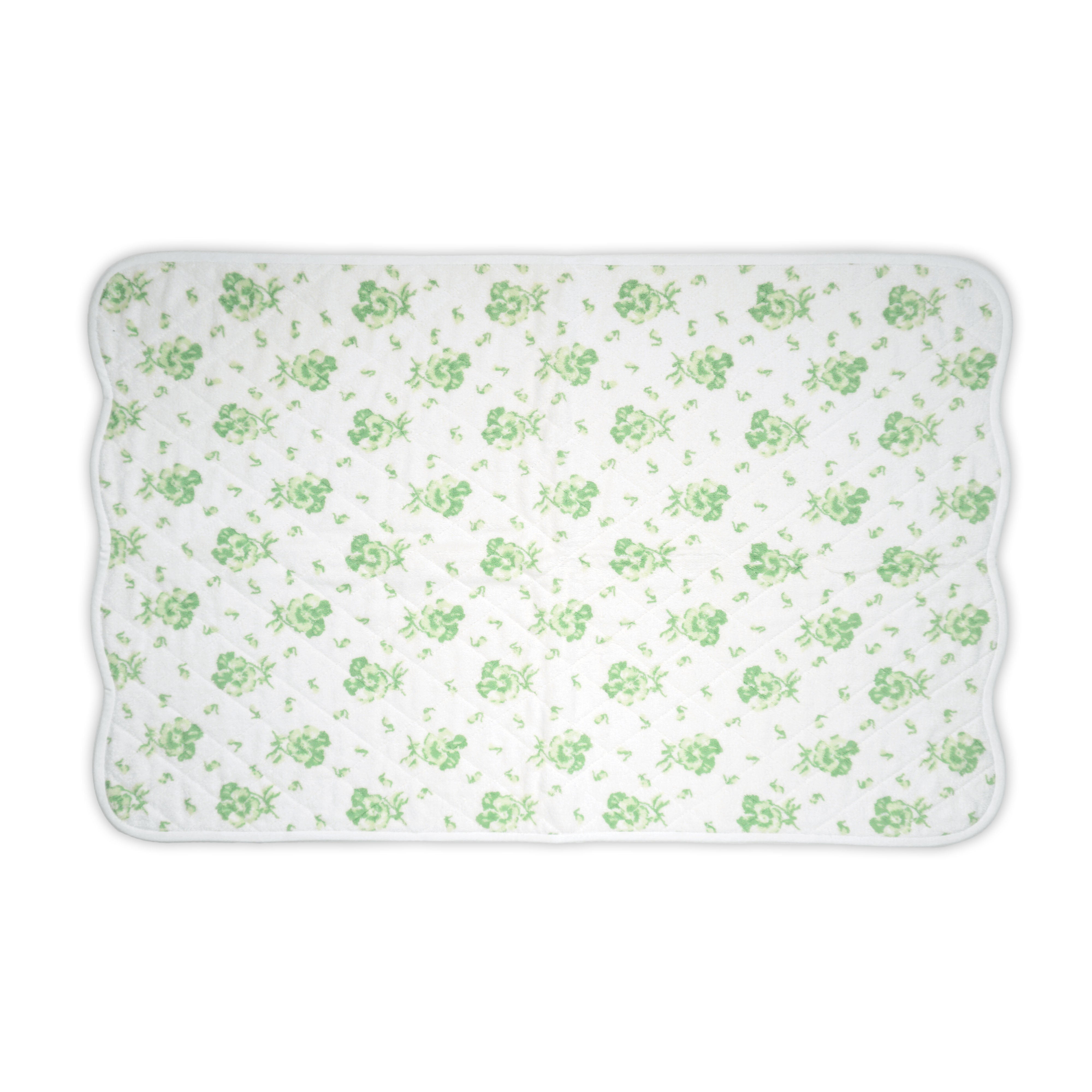 Pensées Soft Green Bathmats