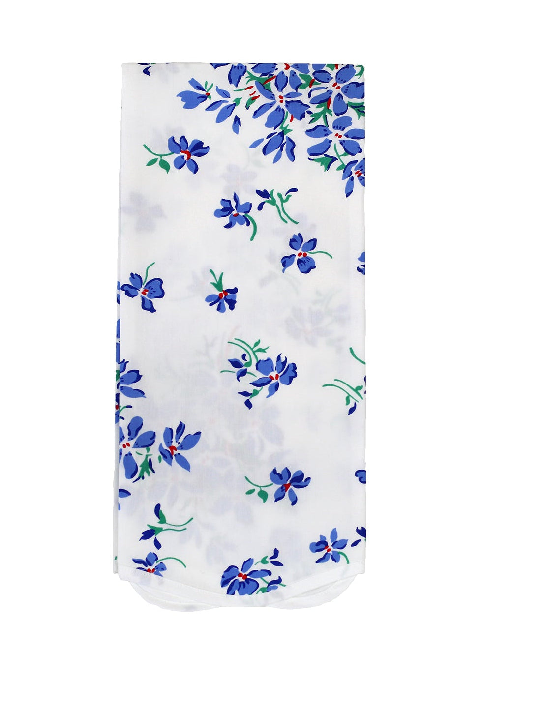 Violettes Blue Printed Guest Towel