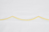 White with #312 Yellow Scallop Bed Linens