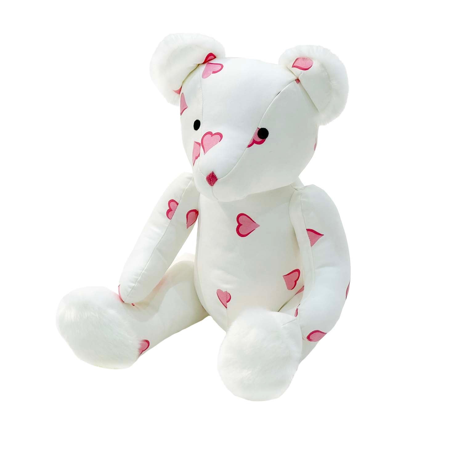 Théo Teddy Bear - Coeurs Pink