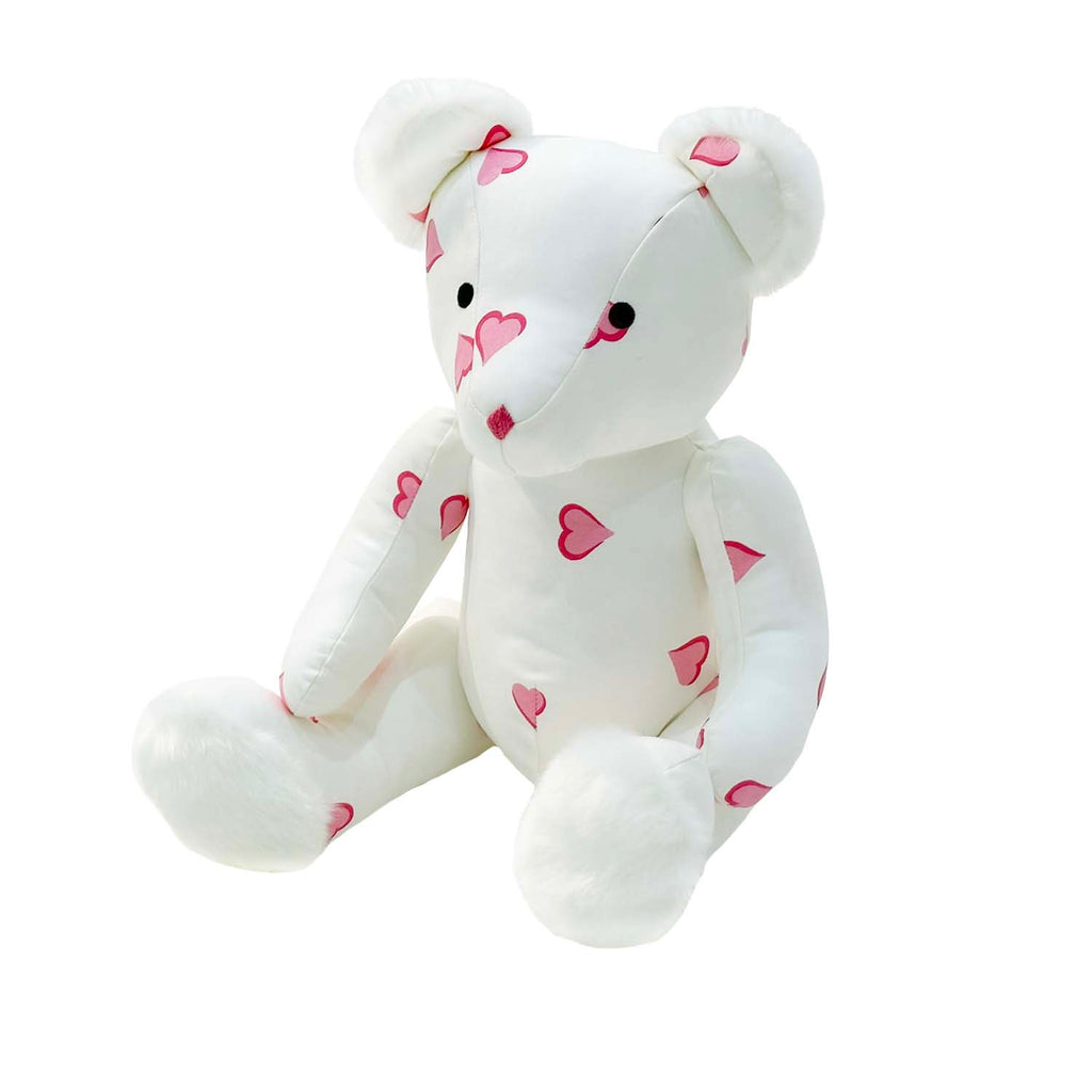 Théo Teddy Bear - Coeurs Pink