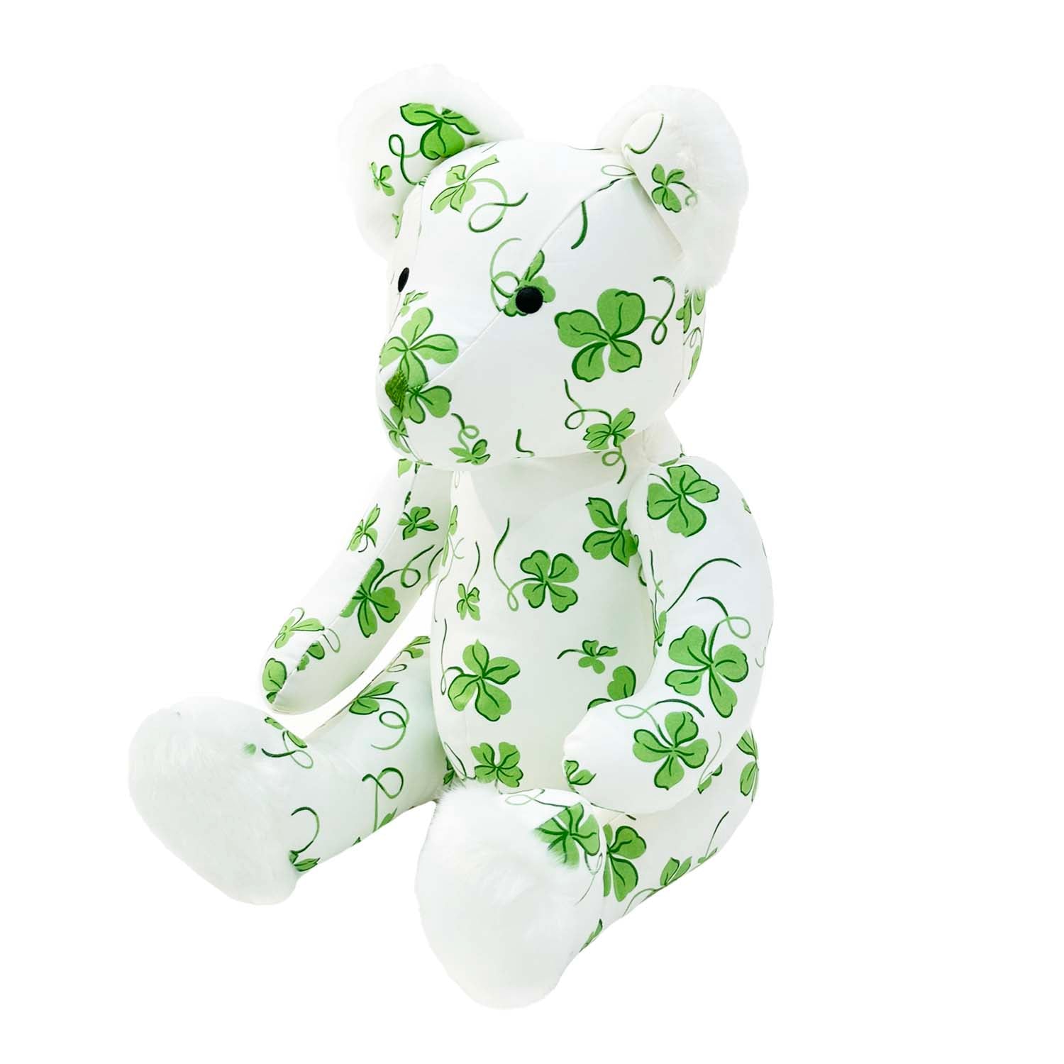 Théo Teddy Bear - Trèfles Green