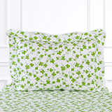 Trèfles Green Bed Linens