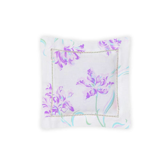 Tulipe Perroquet Lavender Emb. Square Sachet