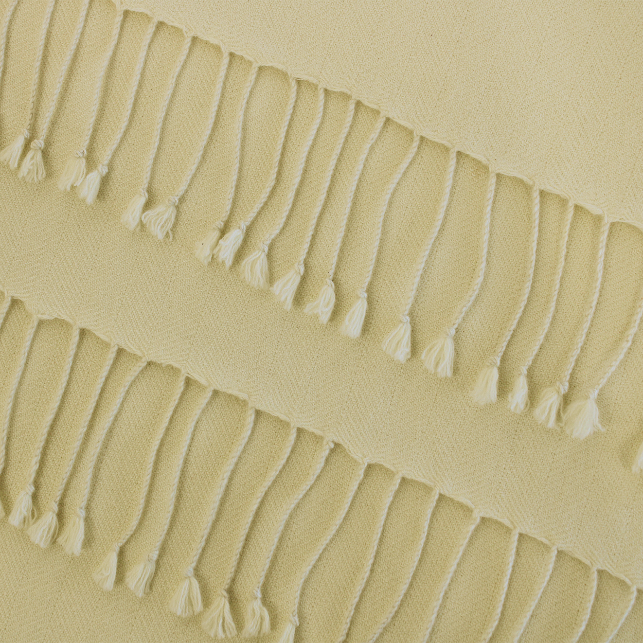 Vanilla Cashmere Throw