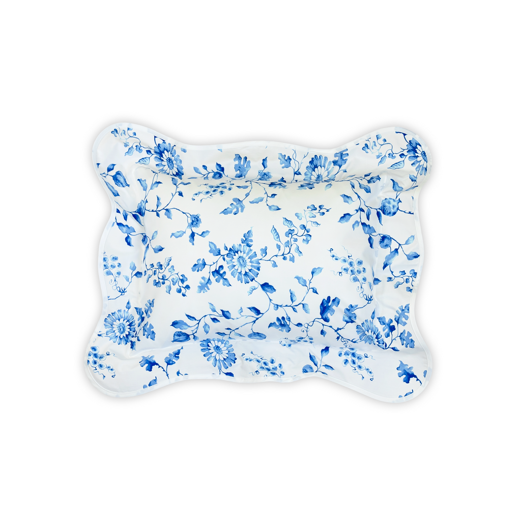 Mers de Chine Blue Bed Linens