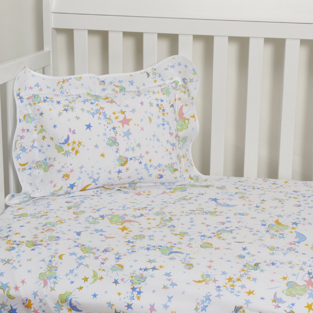 Star and moon deals crib bedding