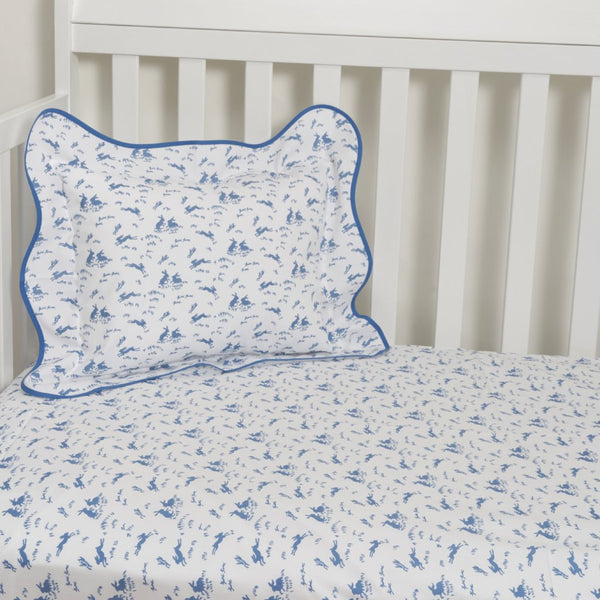 Lapins 蓝色婴儿床床单