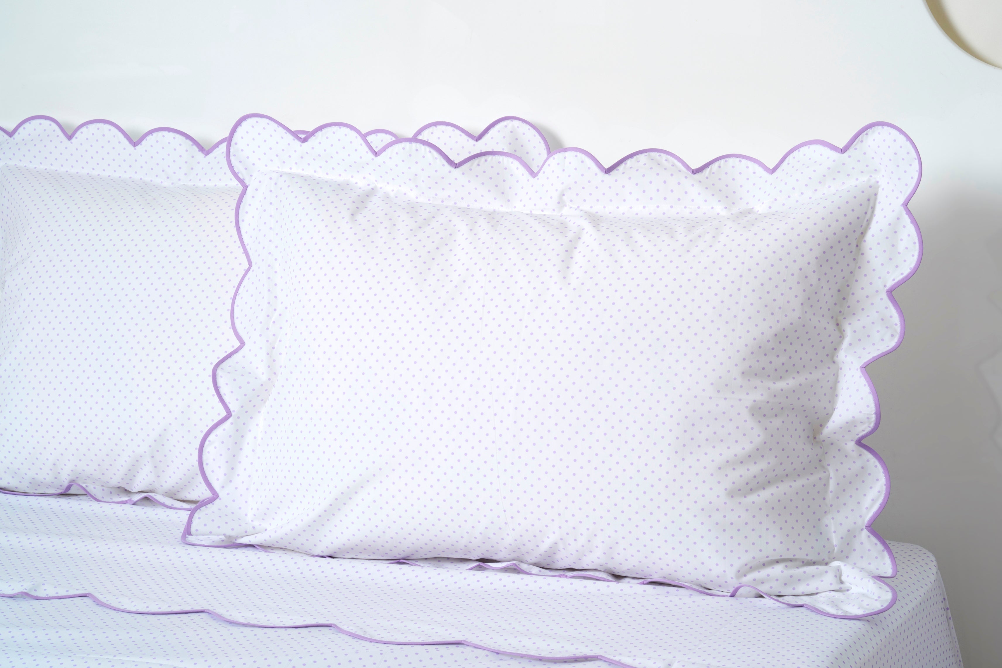 Mini Confettis Lilac Bed Linens