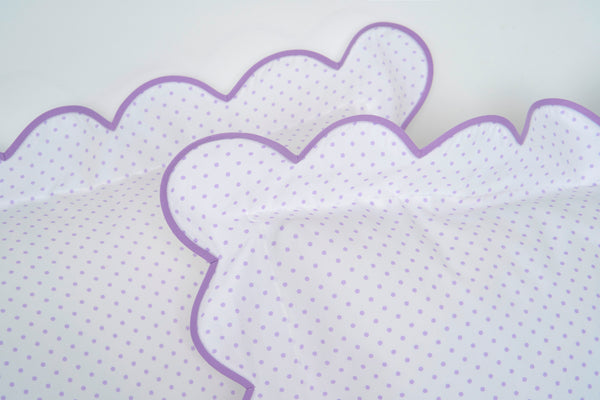 Mini Confettis Lilac Bed Linens
