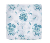 Printed Pensées Blue Handkerchief