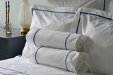 Etcetera Navy Emb. Bed Linens