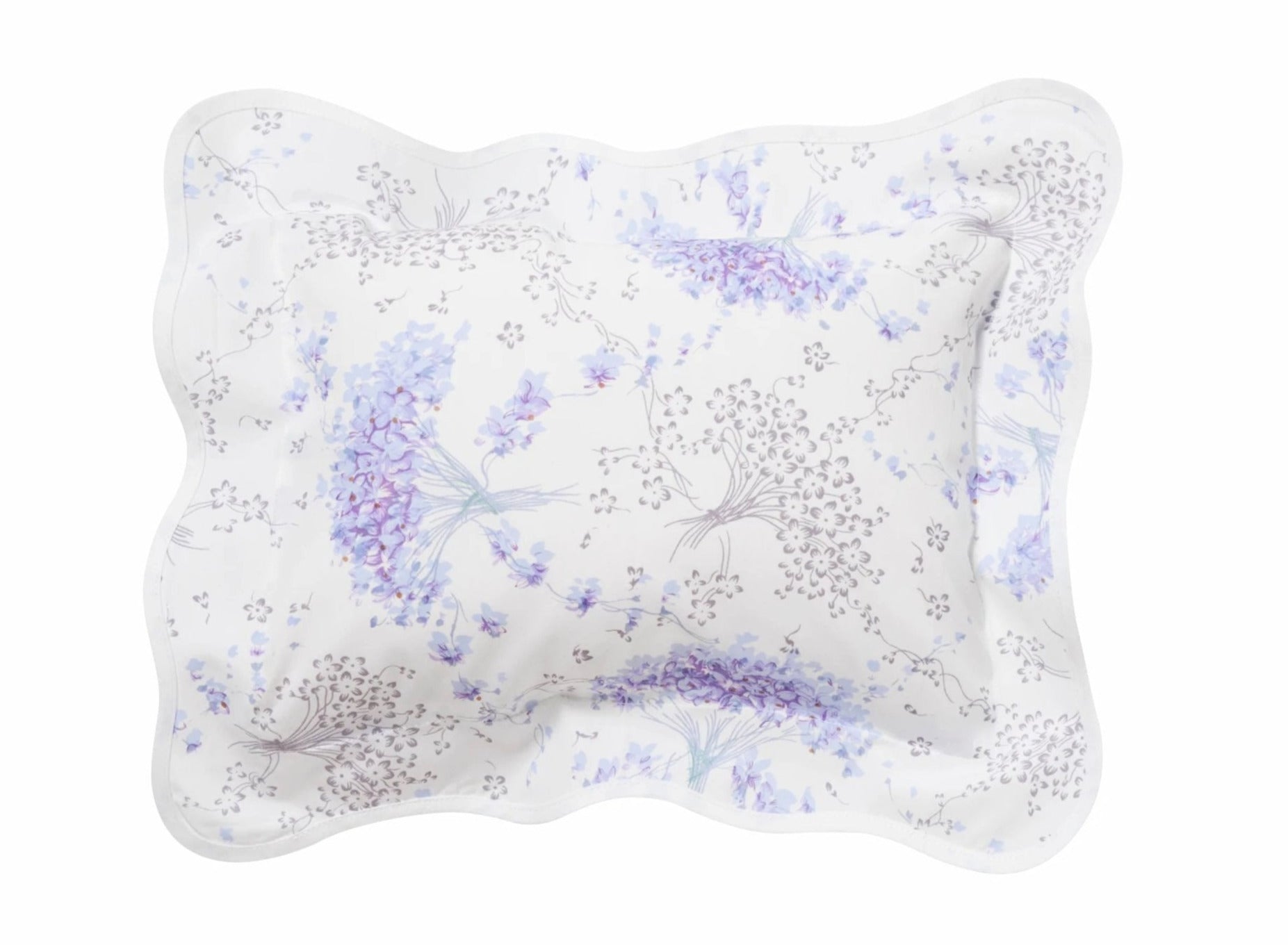 Bouquet de Violettes Wavy Elbow Sham