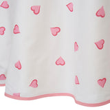 Coeurs Pink Printed Tablecloths