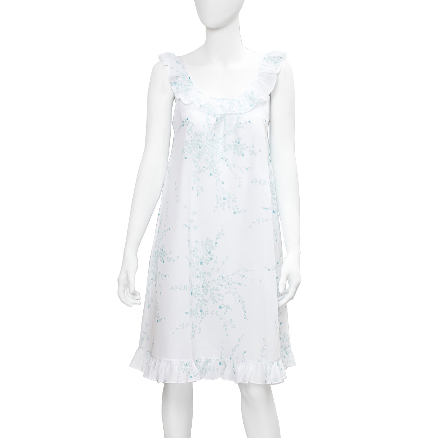 Samba Nightgown - Jeté de Fleurs DP Blue