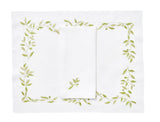 Feuilles d'Olivier green Placemat/Napkin Set