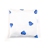 Coeurs Blue Printed Square Sachet