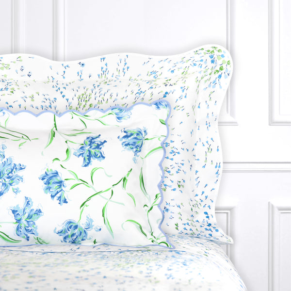 Bouquet Eclaté Blue/Green Bed Linens