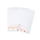 Confettis Coral Emb. Cocktail Napkin Sets