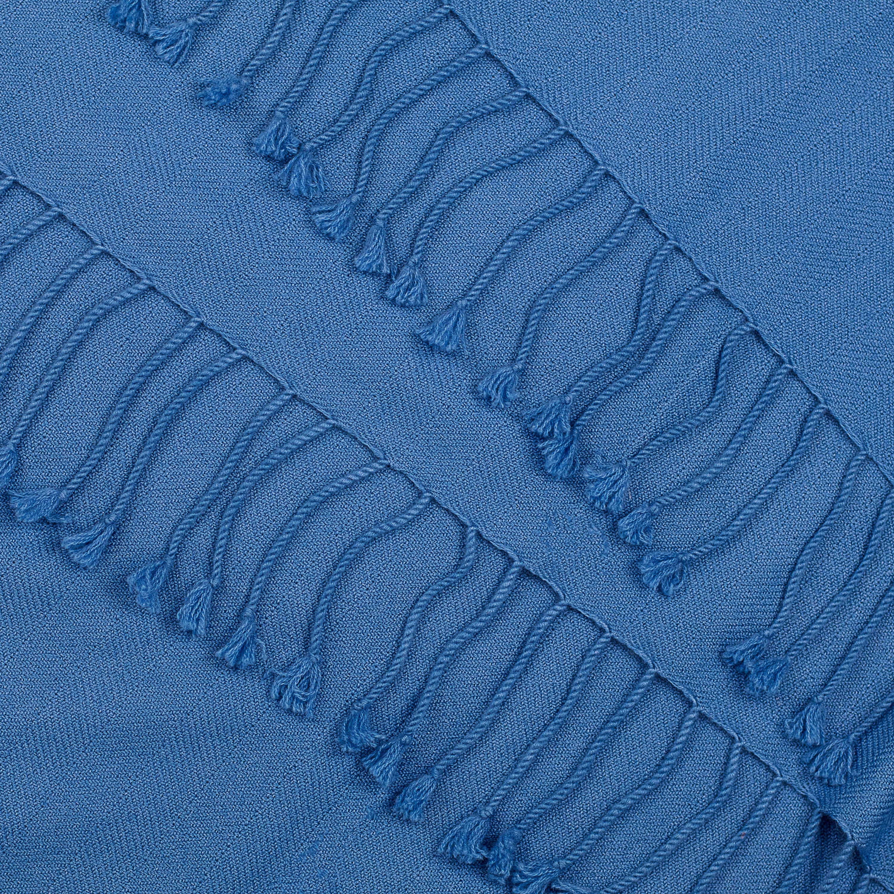 Palace Blue Cashmere Throw