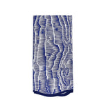 Bois de Moiré Navy Printed Guest Towel