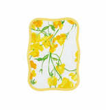 Pois de Senteur Yellow Printed Cocktail Napkins