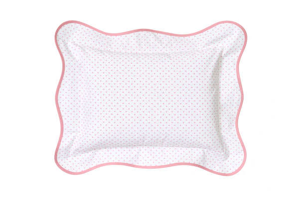 Mini Confettis Pink Boudoir Shams