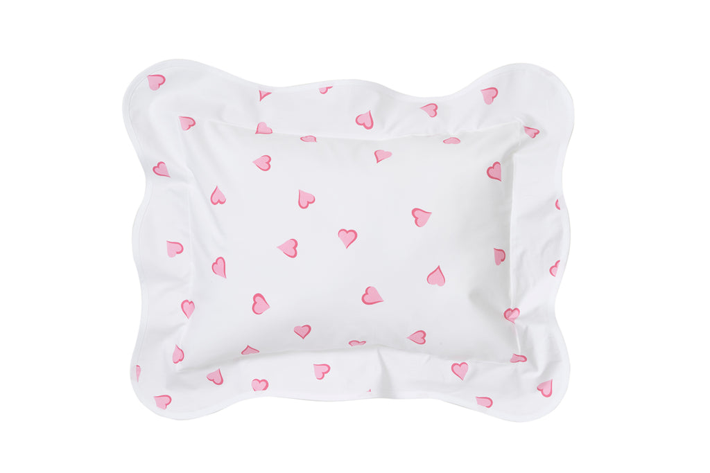 Coeurs Pink Bed Linens