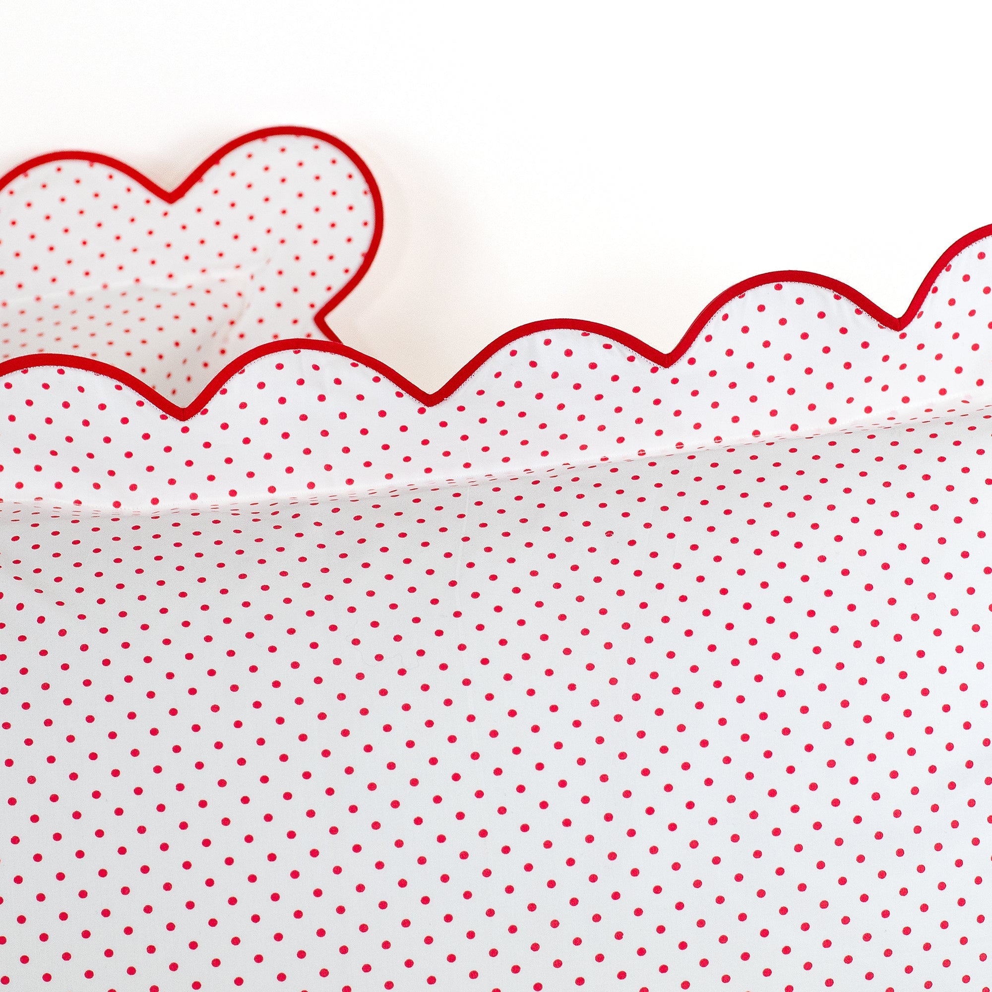 Mini Confettis Red Bed Linens