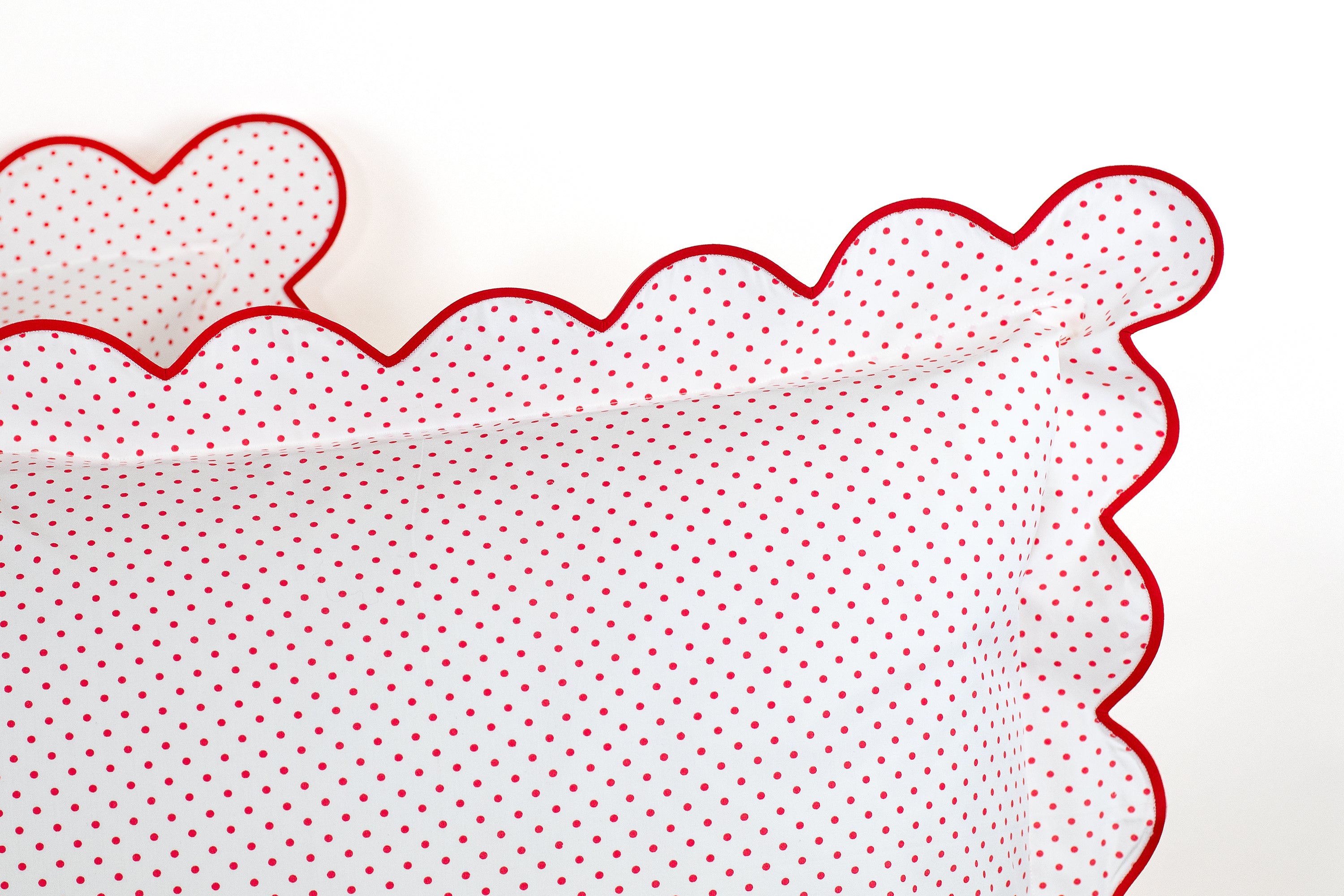 Mini Confettis Red Bed Linens