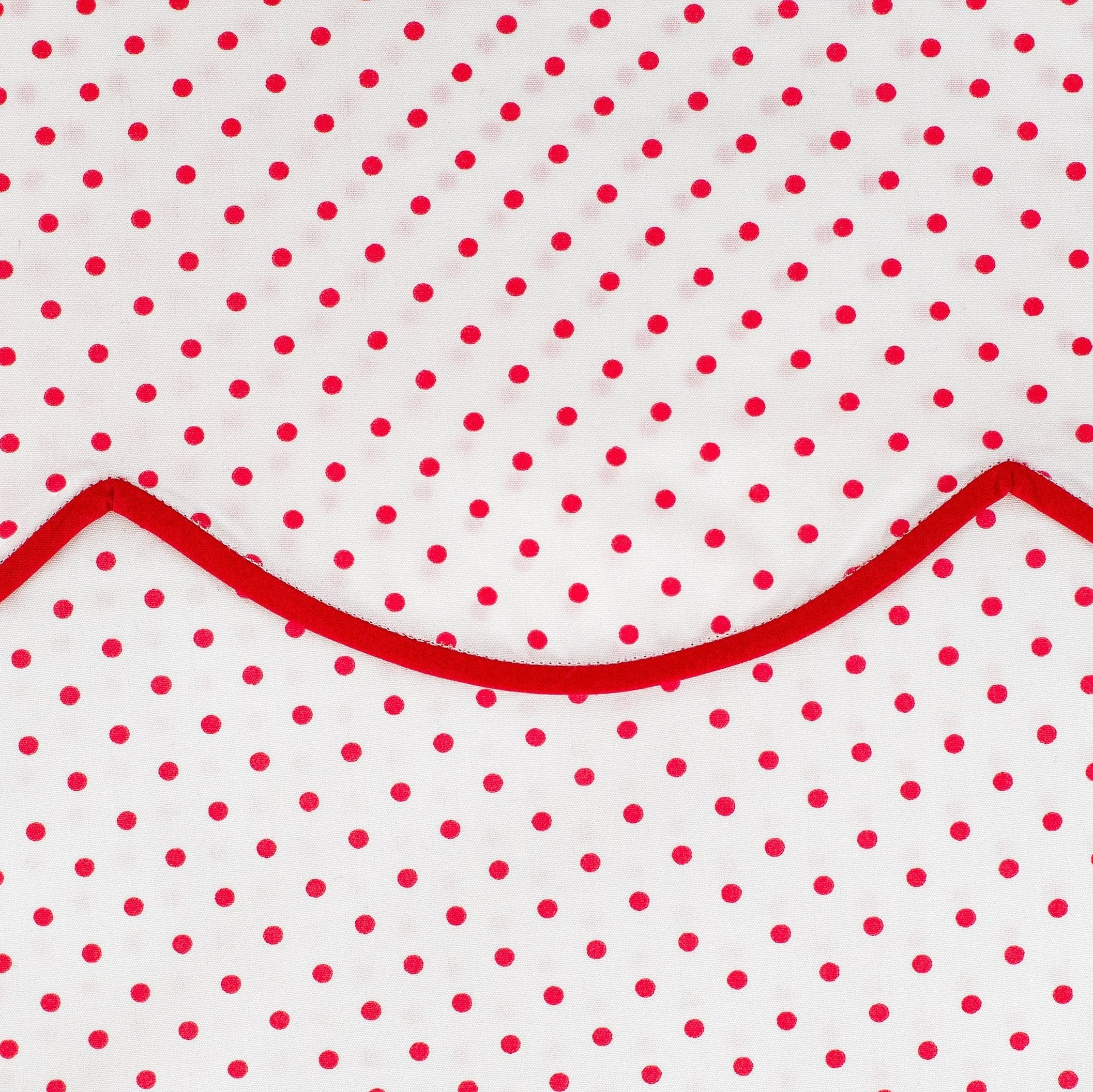 Mini Confettis Red Bed Linens