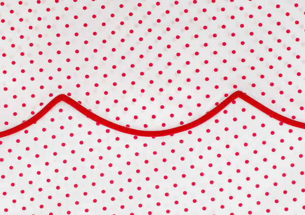 Mini Confettis Red Bed Linens